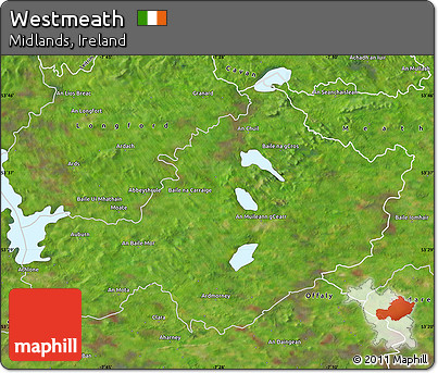 Satellite Map of Westmeath