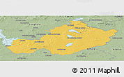 Savanna Style Panoramic Map of Westmeath