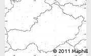 Blank Simple Map of Westmeath, no labels
