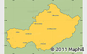 Savanna Style Simple Map of Westmeath, cropped outside