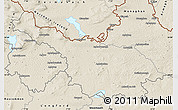 Shaded Relief Map of Cavan