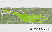 Physical Panoramic Map of Cavan, semi-desaturated