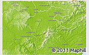 Physical 3D Map of Carlow