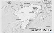 Silver Style 3D Map of Carlow