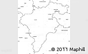 Blank Simple Map of Carlow