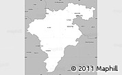 Gray Simple Map of Carlow