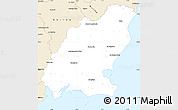 Classic Style Simple Map of Wexford