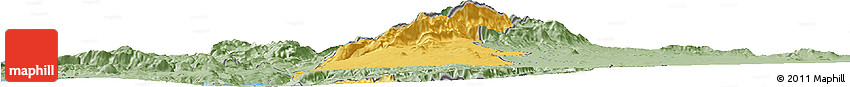 Savanna Style Horizon Map of Golan