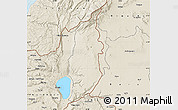 Shaded Relief Map of Golan