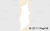 Classic Style Simple Map of Golan