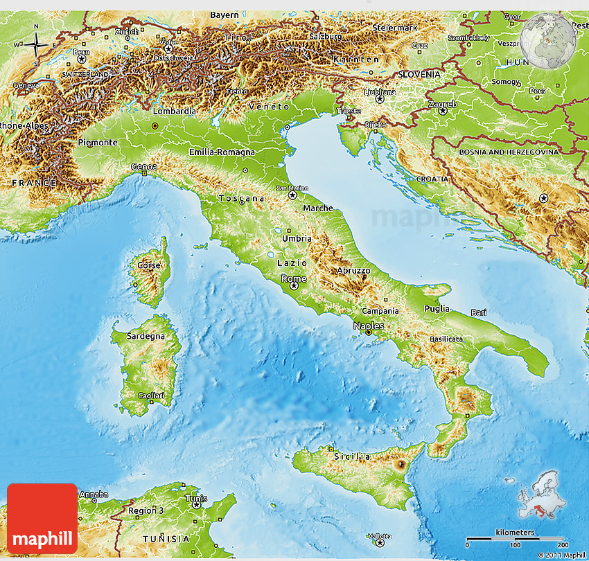 physical-3d-map-of-italy