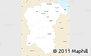 Classic Style Simple Map of Pescara