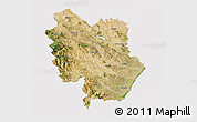 Satellite 3D Map of Matera, cropped outside