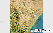 Satellite Map of Matera