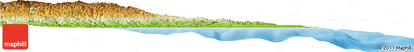 Physical Horizon Map of Crotone