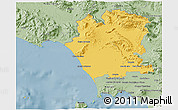 Savanna Style 3D Map of Caserta