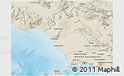 Shaded Relief 3D Map of Caserta