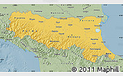 Savanna Style Map of Emilia-Romagna