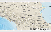 Shaded Relief Map of Emilia-Romagna