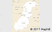 Classic Style Simple Map of Modena