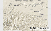 Shaded Relief 3D Map of Piacenza