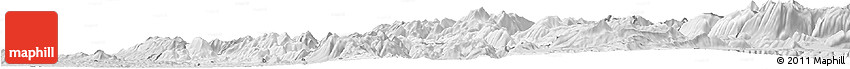 Silver Style Horizon Map of Rieti