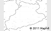 Blank Simple Map of Imperia, no labels
