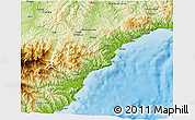 Physical 3D Map of Savona