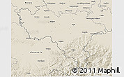 Shaded Relief 3D Map of Pavia