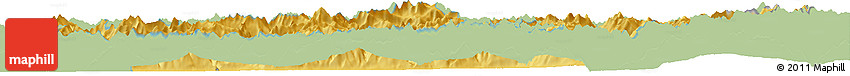 Savanna Style Horizon Map of Sondrio, single color outside