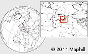 Blank Location Map of Sondrio, highlighted parent region