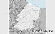 Gray Map of Campobasso