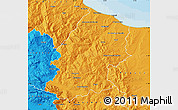 Political Map of Campobasso
