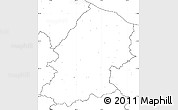 Blank Simple Map of Campobasso, no labels