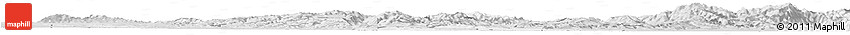 Silver Style Horizon Map of Asti