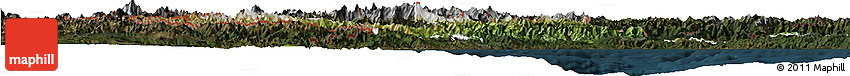 Satellite Horizon Map of Piemonte, darken Satellite Horizon Map of Piemonte, darken