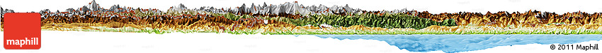 Satellite Horizon Map of Piemonte, physical outside Satellite Horizon Map of Piemonte, physical outside
