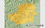 Savanna Style Map of Torino