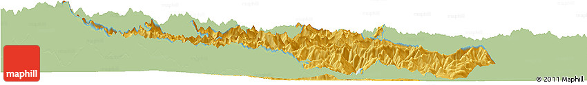 Savanna Style Horizon Map of Verbano-Cusio-Ossola, single color outside