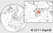 Blank Location Map of Verbano-Cusio-Ossola, highlighted parent region