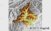 Physical Map of Verbano-Cusio-Ossola, lighten, desaturated