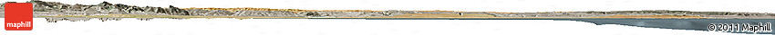 Satellite Horizon Map of Bari, semi-desaturated