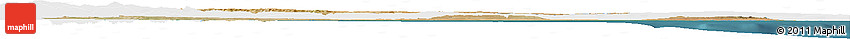 Satellite Horizon Map of Bari, single color outside