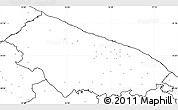 Blank Simple Map of Bari, no labels