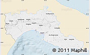 Classic Style Map of Taranto, single color outside