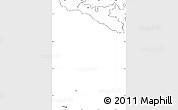 Blank Simple Map of Agrigento, no labels