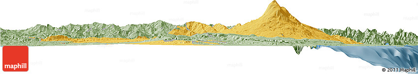 Savanna Style Horizon Map of Catania