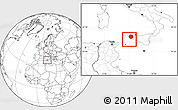 Blank Location Map of Trapani