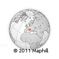 Outline Map of Massa-Carrara