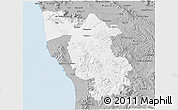 Gray 3D Map of Pisa